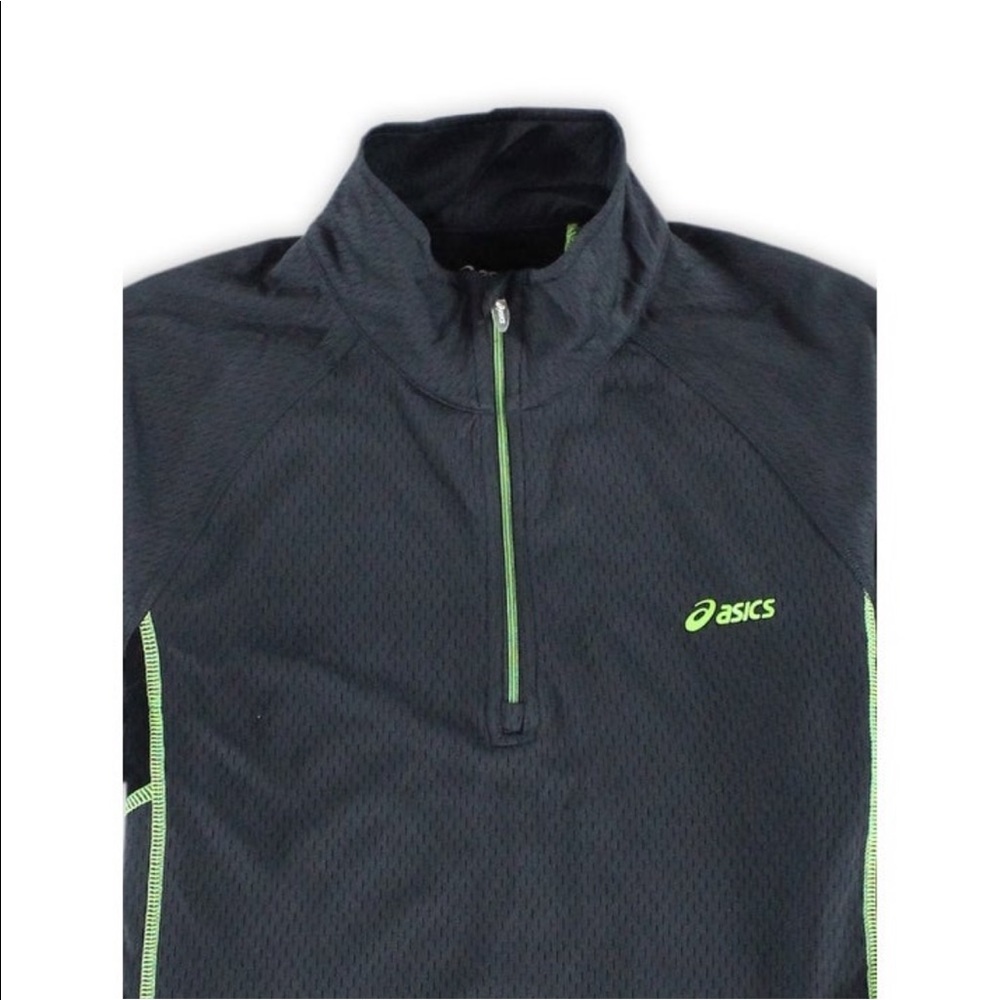 Asics Men's Trainer Quarter Zip Long Sleeve - Picture 2 of 6